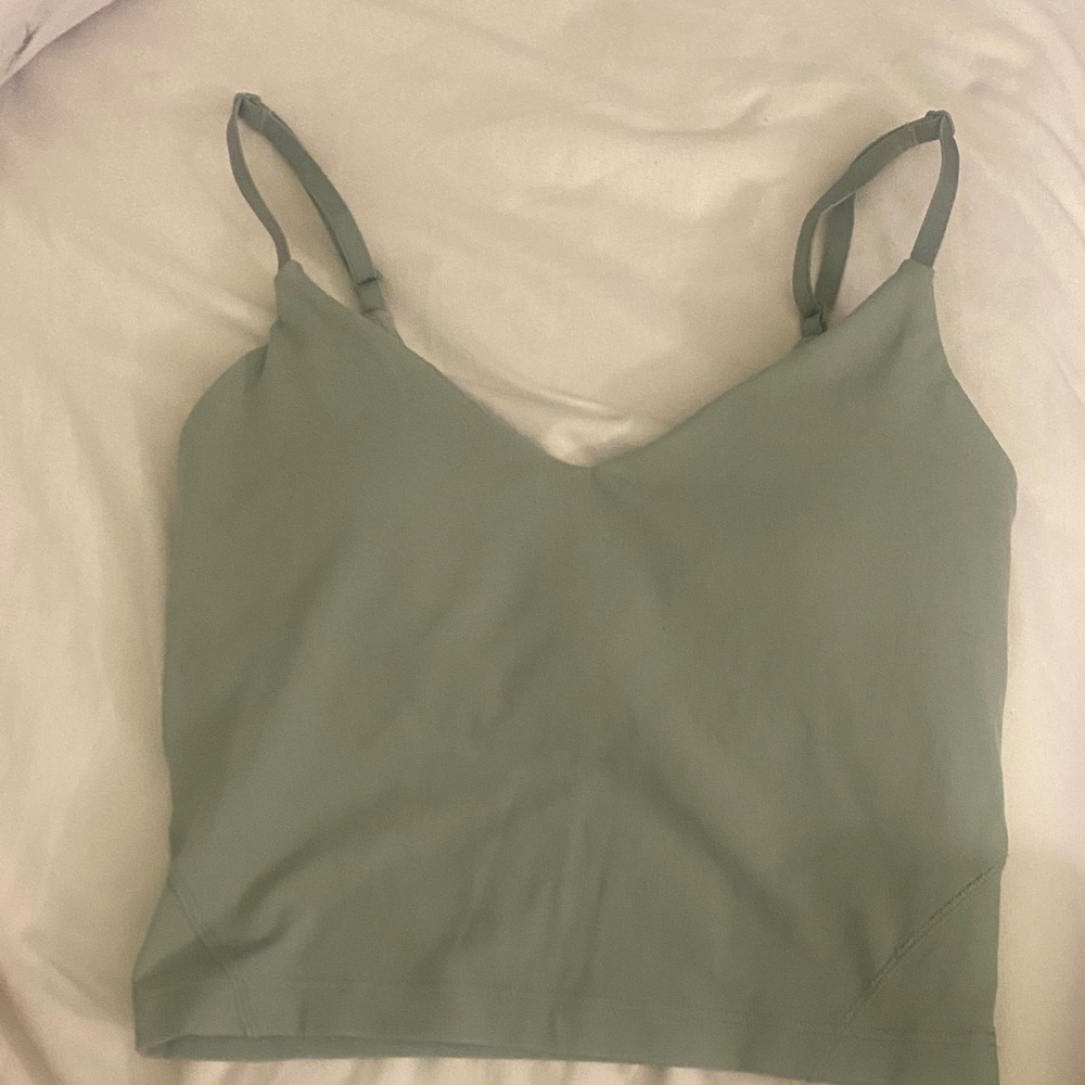 lululemon athletica Green Strappy Top